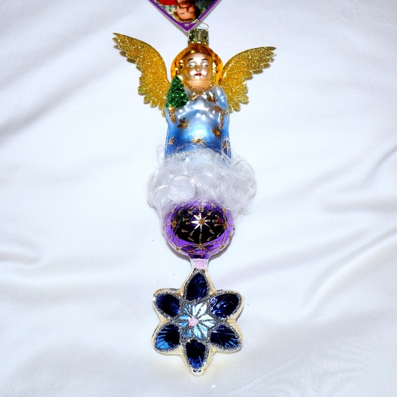 CHRISTOPHER RADKO Ornament King HEARTFULLY YOURS Angel CLASSIC Made In Germany - Picture 1 of 1